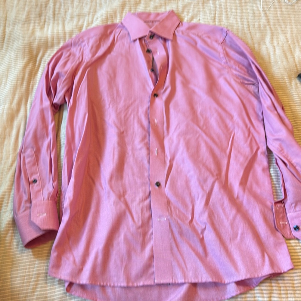 Eton like new dress shirt - size 42, 16.5” collar